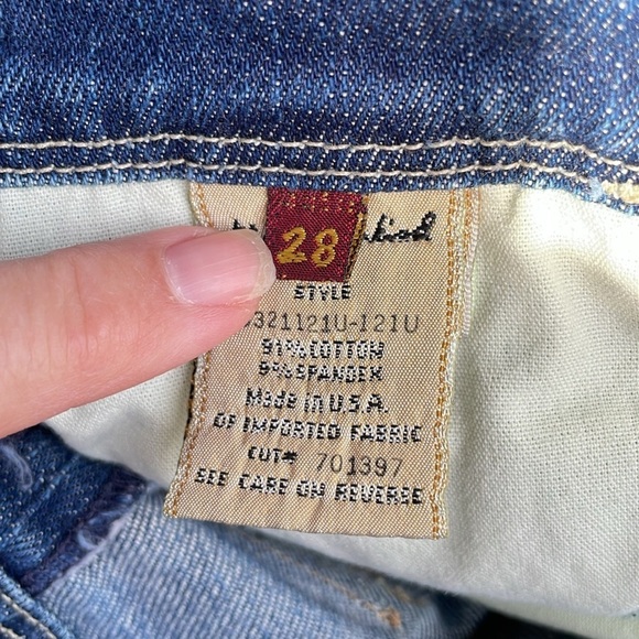 7‎ For All Man Kind Mini Skirt - Picture 8 of 8